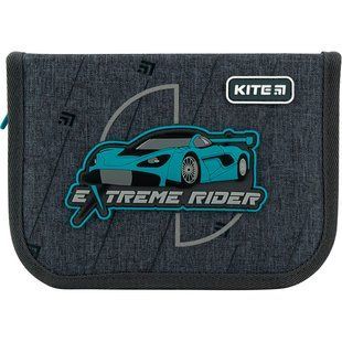Пенал 1М Kite мод 622 Rider наповнений K20-622Н-6