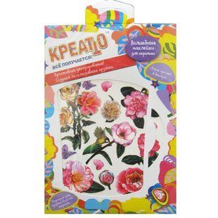 Наклейки для керамики Креатто Розы и пионы 873754