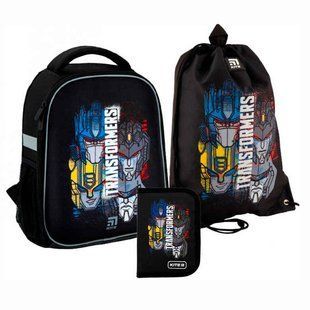 Набір рюкзак+пенал+сумка д/взуття Kite мод 555 Transformers SET_TF20-555S