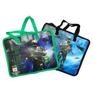 Папка-портфель А4 Kidis пластик на блискавці FC 7420 Special unit