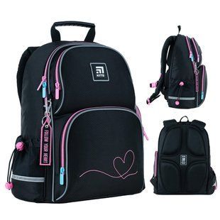 Рюкзак (ранець) м'який Kite мод 702 Heart K24-702M-1 (LED) 38*28*15см