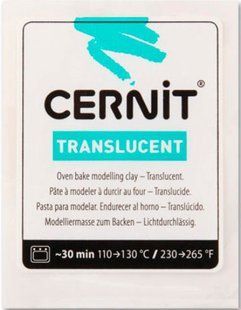 Глина полимерная Cernit Translucent 250гр Прозрачный CR-CE0920250005
