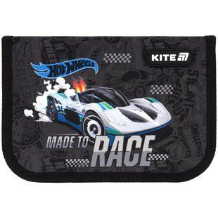 Пенал 1 отделение с 1 отворотом Kite мод 621 Hot Wheels HW25-621