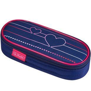 Косметичка-пенал Herlitz 50021178 Case Flap Heartbeat