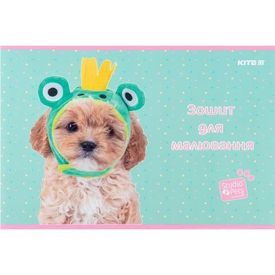 Альбом для рисования А4 24л Kite мод.242 Studio Pets SP24-242
