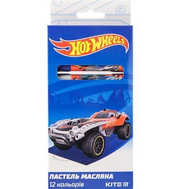 Пастель олійна Kite 12кол. Hot Wheels HW19-071