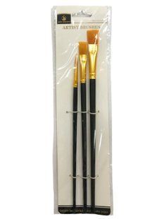 Набор кистей 3 шт ARTIST Brushes синтетика (№2,4,6) 21203-1 (микс)
