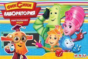 Гра настільна DankoToys DT Фіксікі Лабораторія