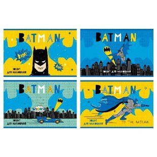 Альбом д/малюв. А4 24арк KITE мод.242 DC Comics DC23-242