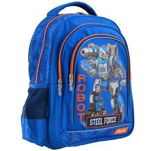 Рюкзак (ранець) м'який 1Вересня YES 556345 S-22 Steel Force 37*29*11см