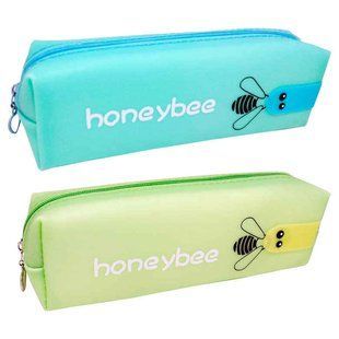 Косметичка-пенал Лидер силіконовий 19*6*4см, Honeybee №А-72