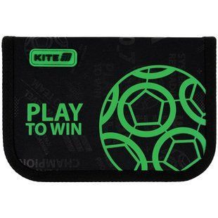Пенал 1 отделение с 1 отворотом Kite мод 621 Play to Win K25-621-2