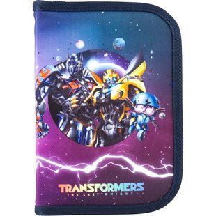 Пенал 1 отделение с 1 отворотом Kite мод 621 Tranformers TF18-621-1