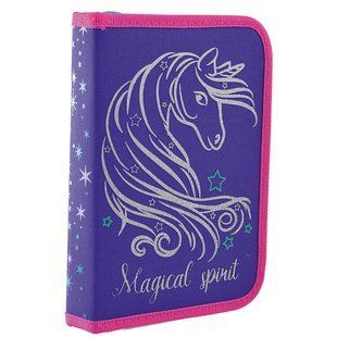 Пенал 1 отделение с 1 отворотом Yes HP-03 Unicorn 532160
