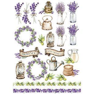 Оверлей для декорирования Фабрика Декора FDOV-26 Lavender Provence-1