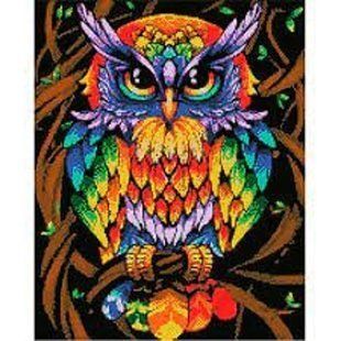 Алмазна мозаїка по номерам на дереві 40*50см Diamond painting QA204515