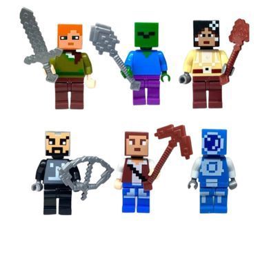 Конструктор 3D магнітний Magnetic Cube Minecraft майнкрафт, кор. 29*18*5см, 128 дет 2*2см №13/Н001/0290/BZ96-1