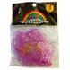 Резинки для плетения Rainbow Loom 200шт. неоновые 83** +крючок, Голубой