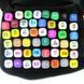Маркер двустор. SketchMarker Touch чорні для паперу набір 48шт 8021-48/2362-48/2828-48/40659 в текстиль чохлі