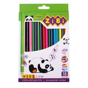 Карандаши цветные 18цв. ZiBi Kids Line ZB.2415