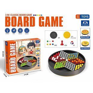 Игра настольная 4FUN Board Game 3в1 096