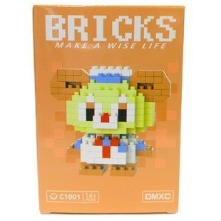 Конструктор 3D Blocks Bricks DMXC Мультяшки, кор.11,5*8*4см, 180 дет С-1001