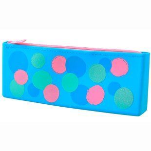 Косметичка-пенал 1Вересня Yes силіконовий SL-01 Circles 21*8,5*3,5см 532316