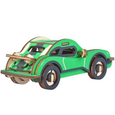 Деревянная сборная 3D модель WoodCraft Авто-2 (14*6,8*5,2см) XB-G010H