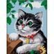 Набор для вышивания Идейка D445 47*61см 11СТ Игривый котёнок