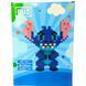 Конструктор 3D Magic Blocks Стіч кор.24см 1580 деталей №7811