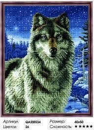 Алмазна мозаїка по номерам на дереві 40*50см Diamond painting QA200234