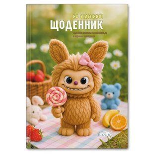 Щоденник шкільний Бриск А5+ (укр) Gold №72055 Монстрики без правил УВ-25-Т