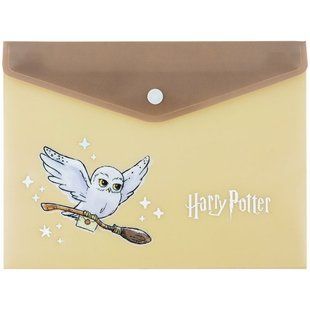 Папка А5 Kite пластик на кнопці Harry Potter HP25-245