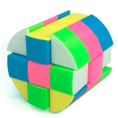 Іграшка Кубік Рубіка х3, Циліндричний 5,5*6,5см 9114
