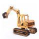 Деревянная сборная 3D модель WoodCraft Экскаватор (12,6*26,5*30см) HB03