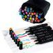 Маркер двустор. SketchMarker Touch чорні для паперу набір 80шт 8023-80/2362-80/2828-80/40662 в текстиль чохлі