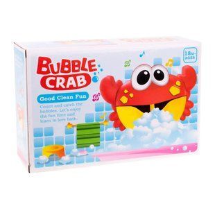 Іграшка для ванни Bk Toys музикальна, генератор піни Краб NM4855