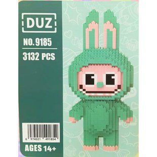 Конструктор 3D Magic Blocks Duz №9185 3132 деталей, кор. 34*24,7*5см Labubu Лабубу