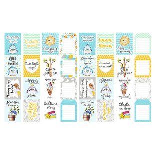 Набор карточек - картинок для декорирования Фабрика Декора My tiny sparrow boy 01046 rus+en
