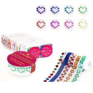 Скотч декоративний Schreiber PVC 1,5см*1,1м серця, асорті S-5516