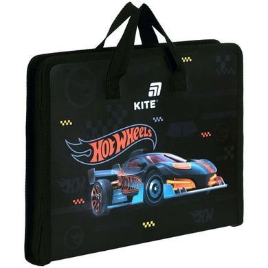Портфель А4 Kite мод 202 Hot Wheels пластик на блискавці HW26-202