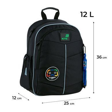 Рюкзак (ранец) школьный Kite мод 771 Cyber K26-771S-3 36*25*12см
