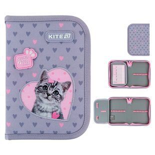 Пенал 1 отделение с 1 отворотом Kite мод 621 Studio Pets SP25-621