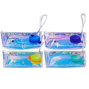 Косметичка-пенал Лидер PVC 20*7*4см, Macaroons мікс №670-1