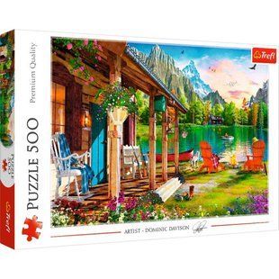 Пазлы Trefl 500 эл. SBB-37408 Домик в лесу