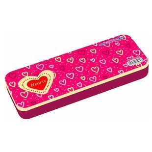 Пенал пустий Cool For School мод 8010 пласт Hearts б/н CF85964