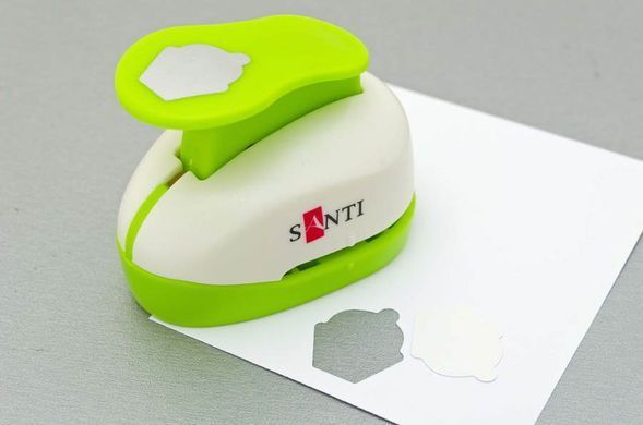 Дырокол фигурный Santi вырубка 2,5см Пироженное 240169