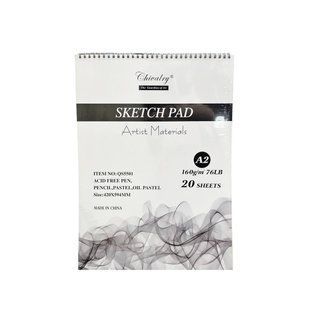 Альбом скетчбук А2(42*59,4см) 20арк SketchPad 160г/м спіраль 2103-125