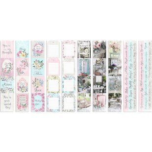 Набор карточек - картинок для декорирования Фабрика Декора Shabby garden 01049 rus+en