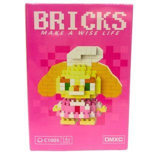 Конструктор 3D Blocks Bricks DMXC Мультяшки, кор.11,5*8*4см, 180 дет С-1005